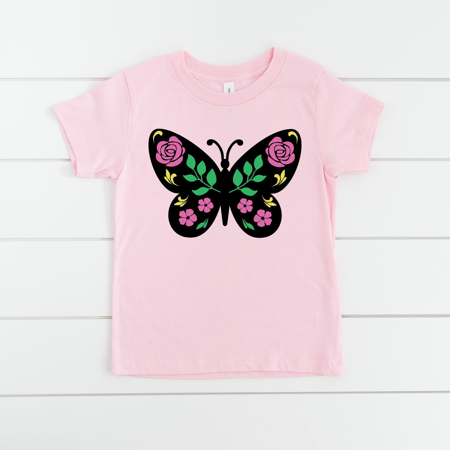 Floral Butterfly SVG