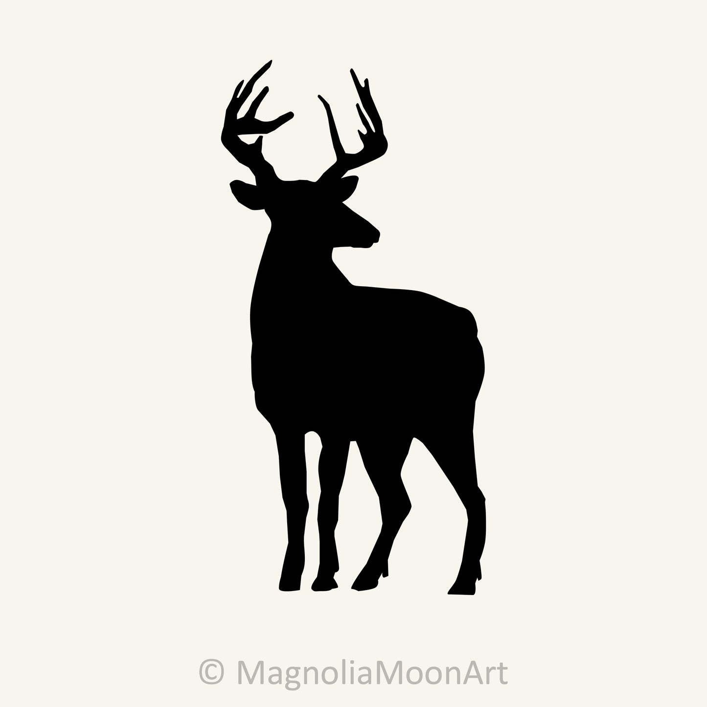 Deer Silhouette SVG