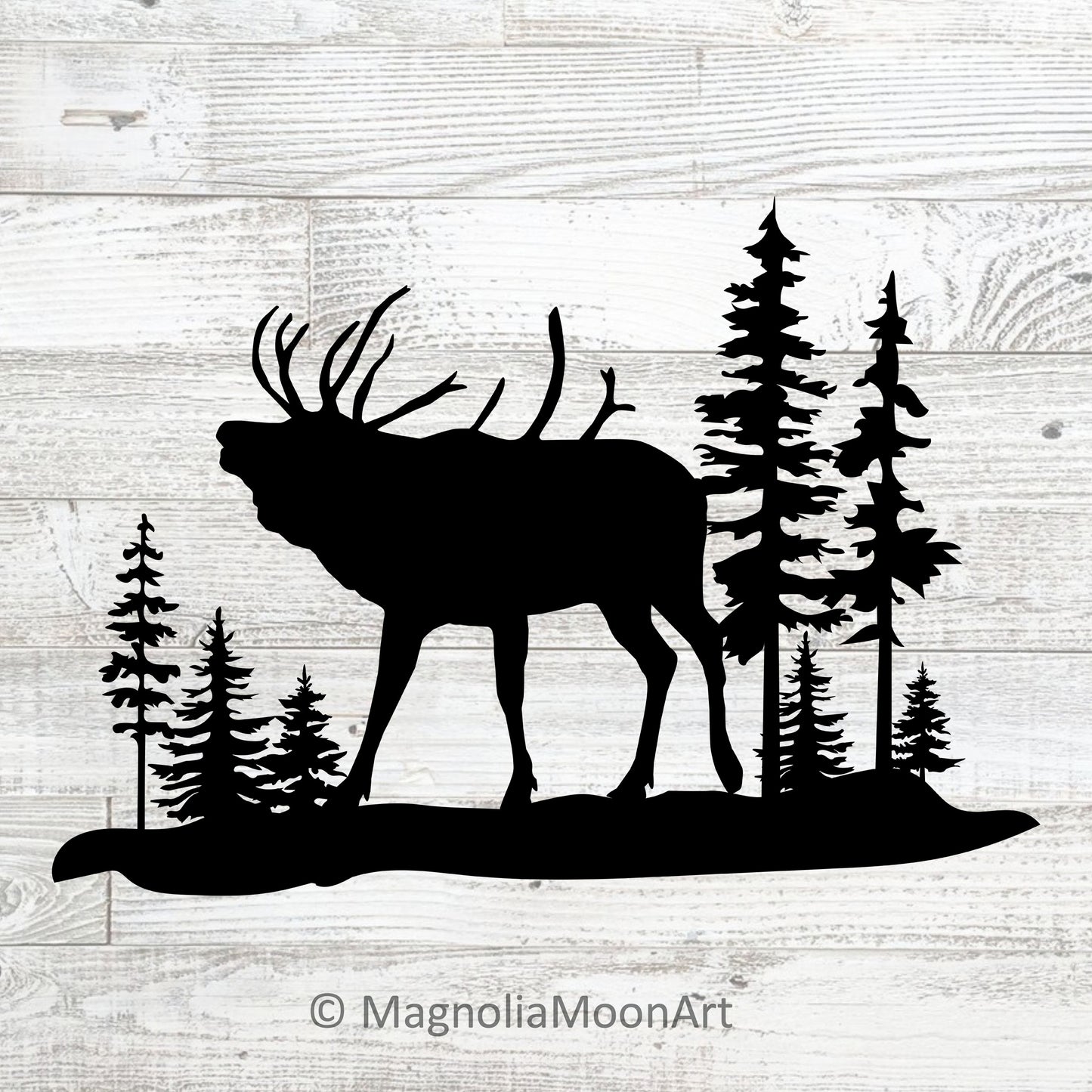 Elk Forest SVG