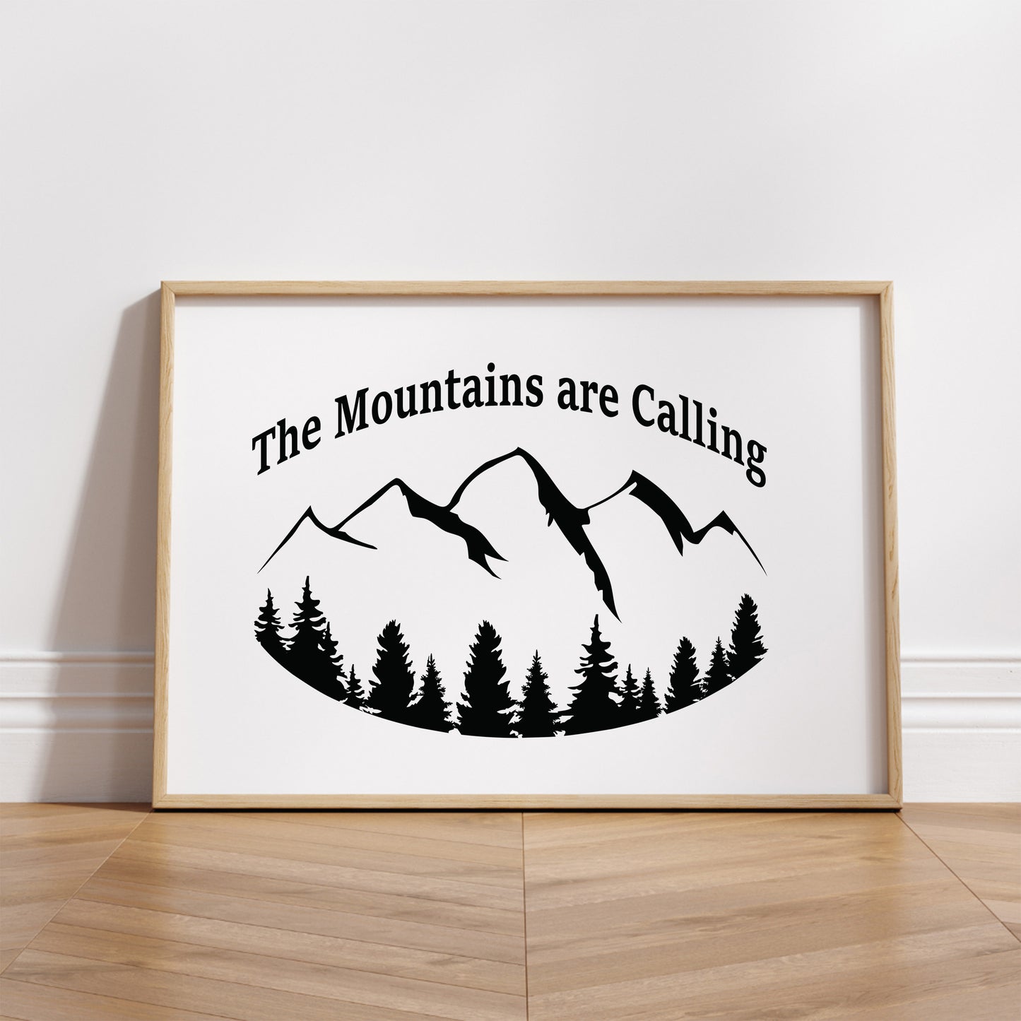 Mountains are calling SVG