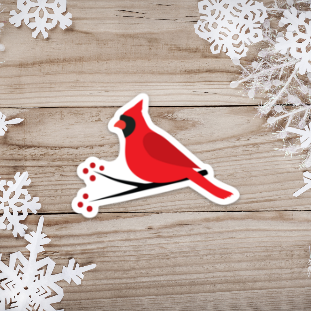 Cardinal Bird Sticker