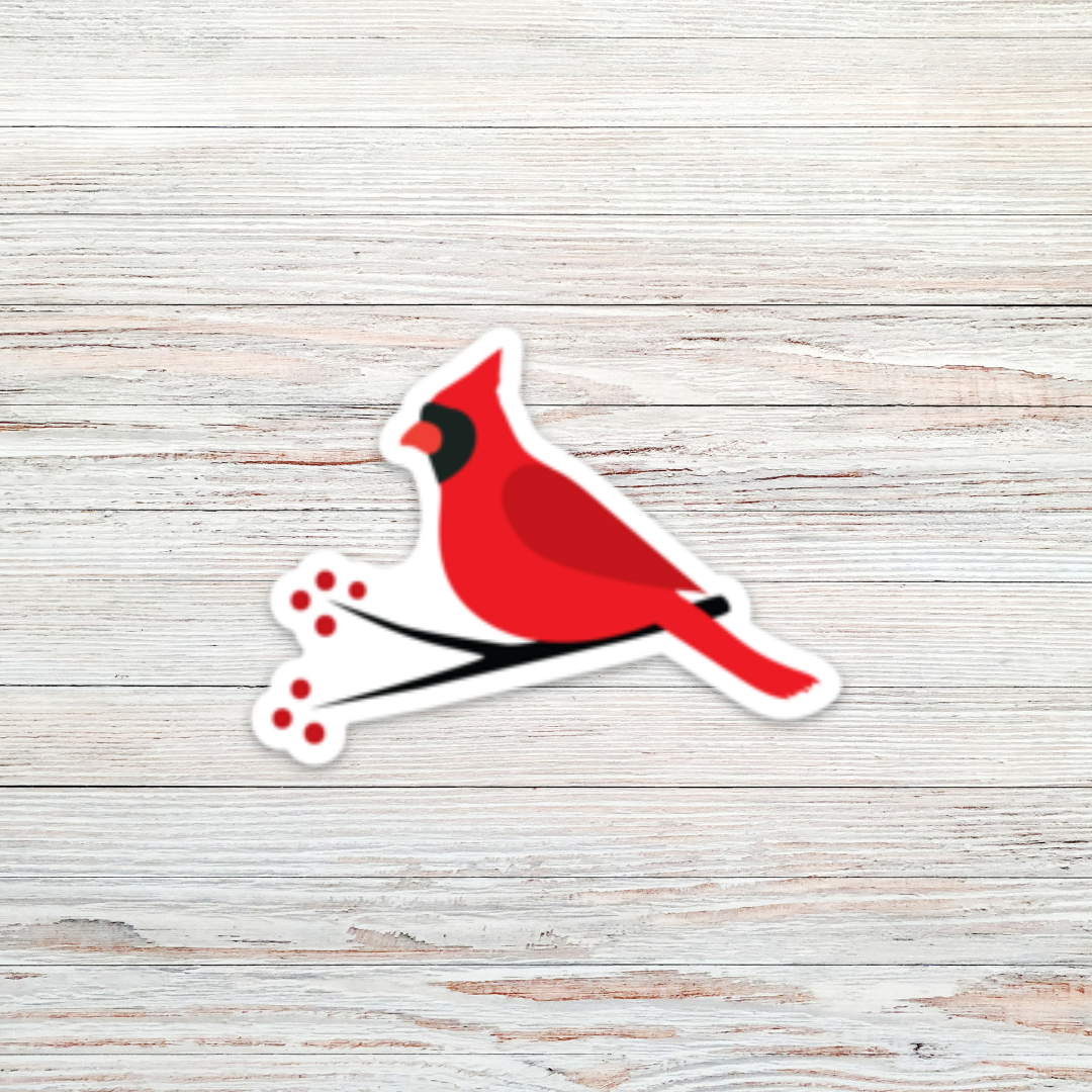Cardinal Bird Sticker