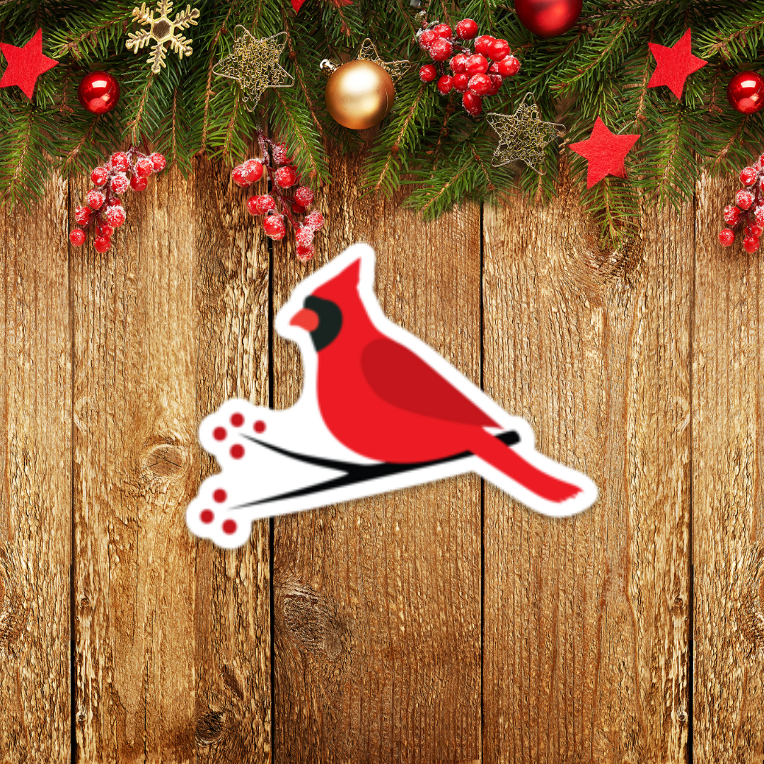 Cardinal Bird Sticker