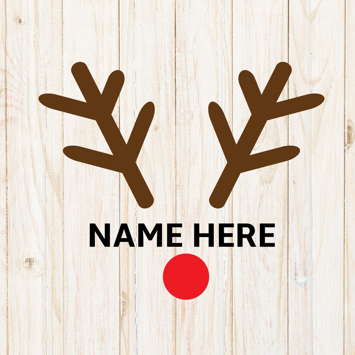 Reindeer Frame SVG