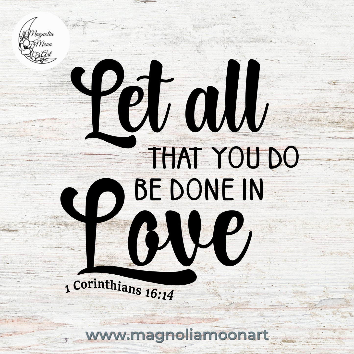 Let all that you do SVG
