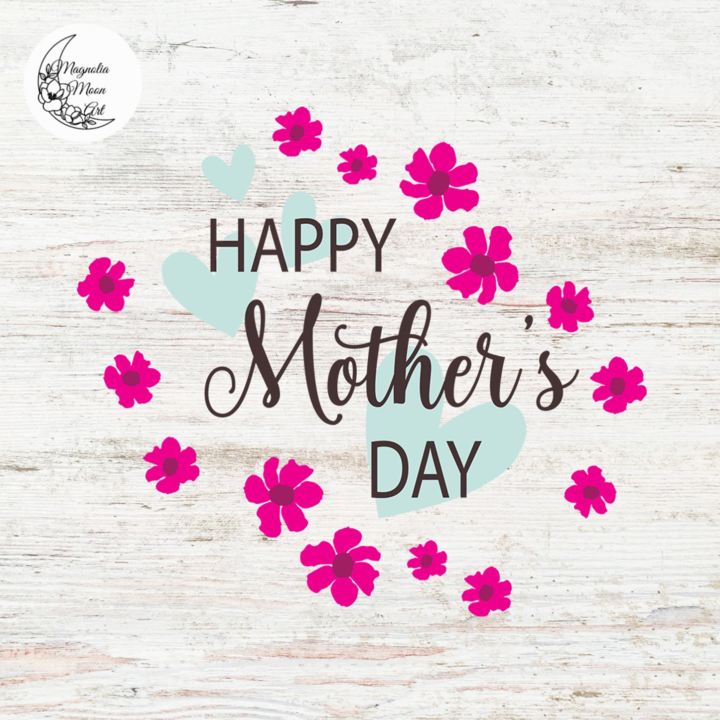 Mama Floral SVG