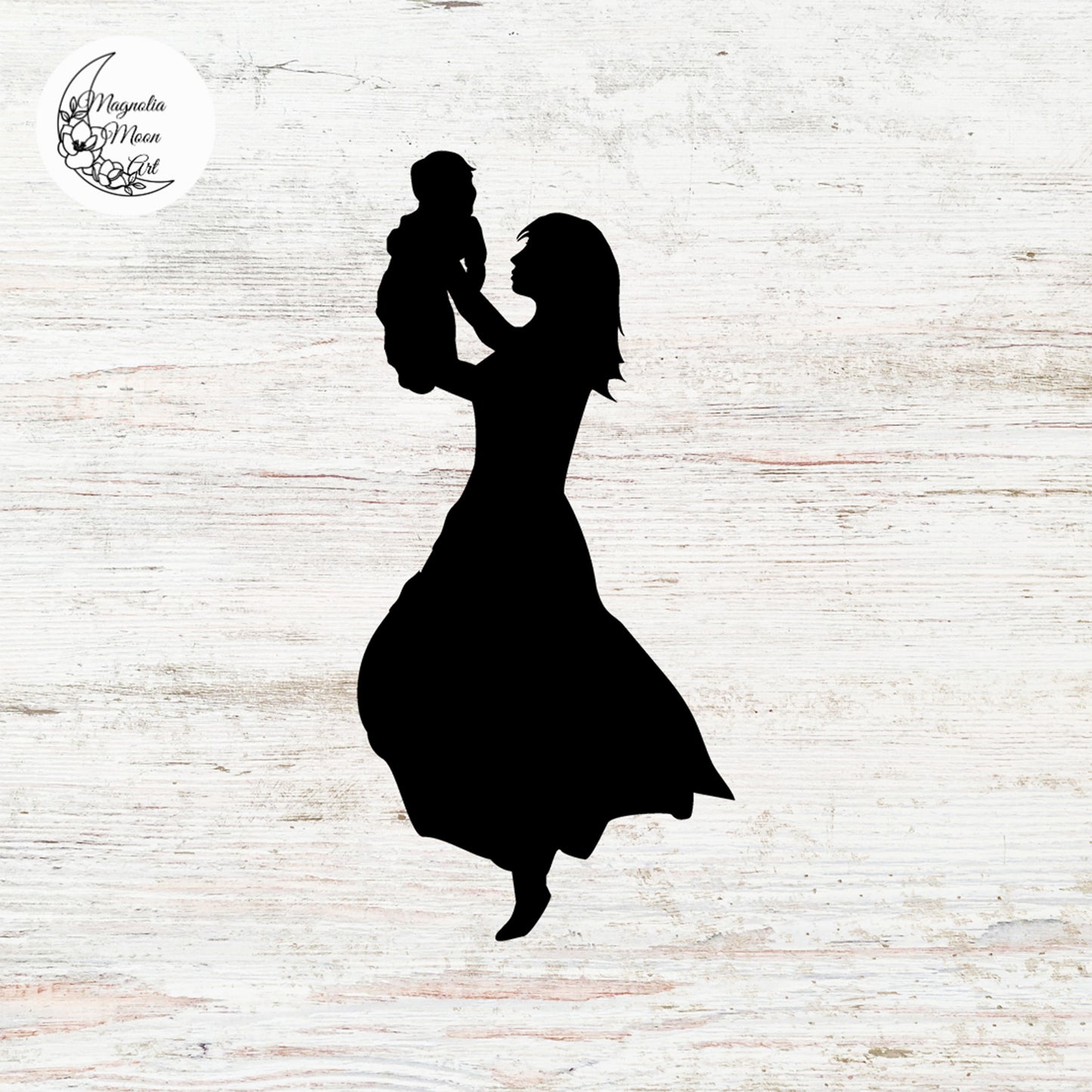 Mother and Child SVG