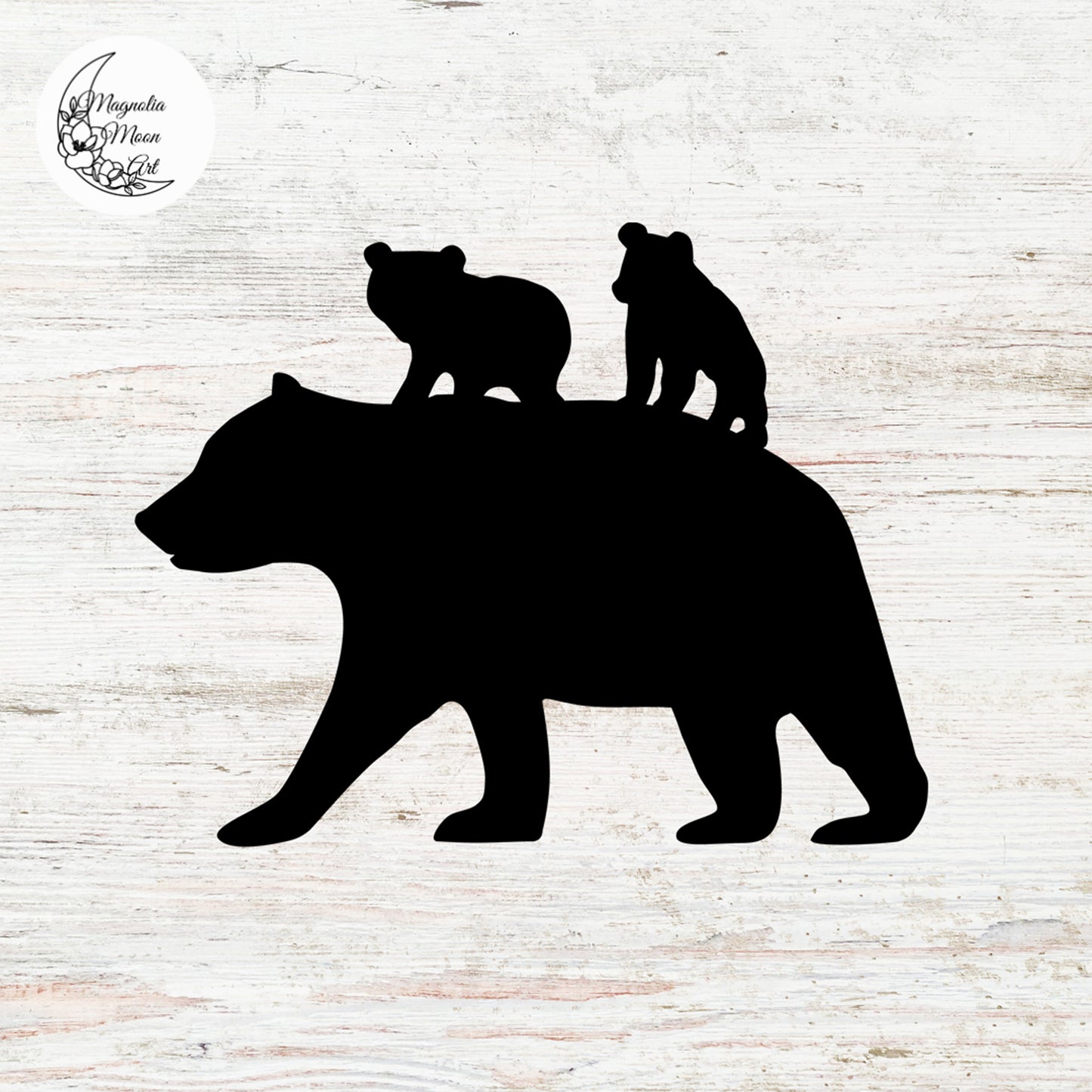 Mama Bear Baby Bear SVG