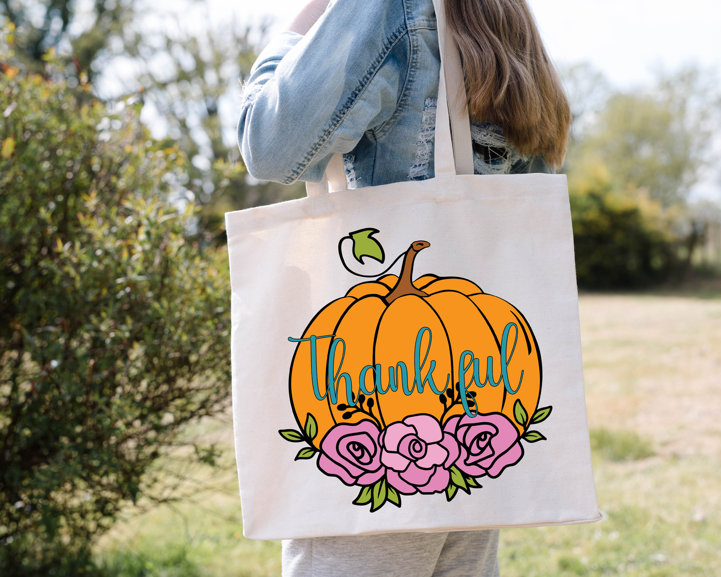 Thankful Pumpkin PNG