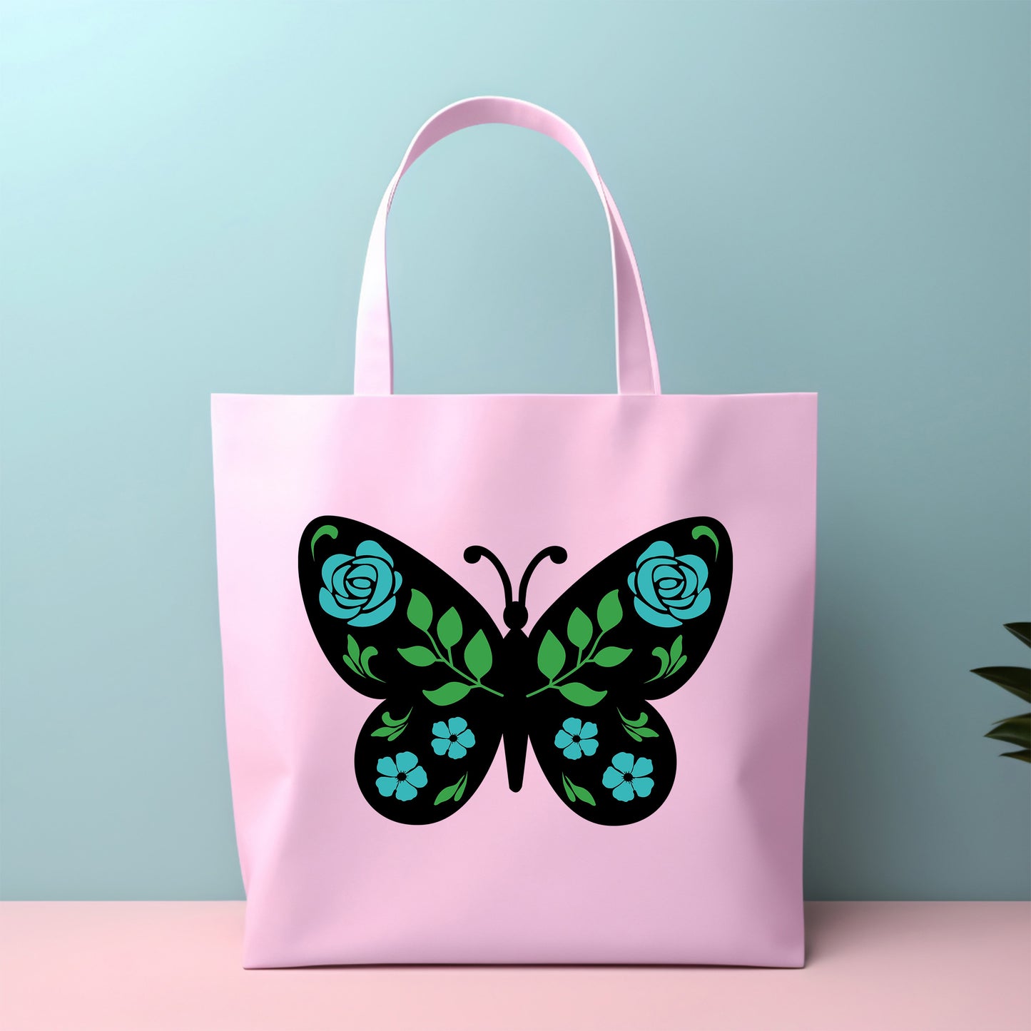Floral Monarch Butterfly