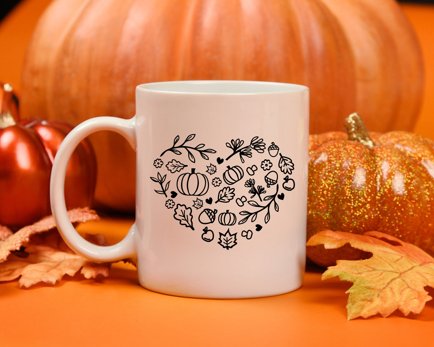 Fall Heart SVG