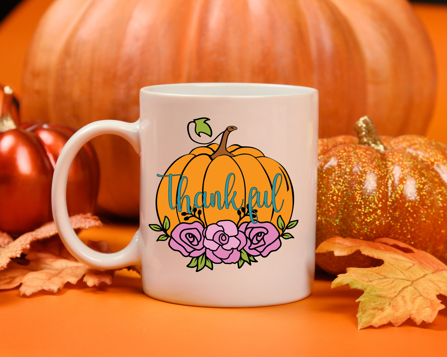 Thankful Pumpkin PNG