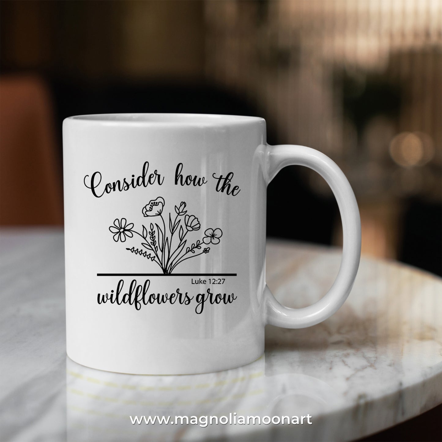 Consider How The Wildflowers Grow SVG