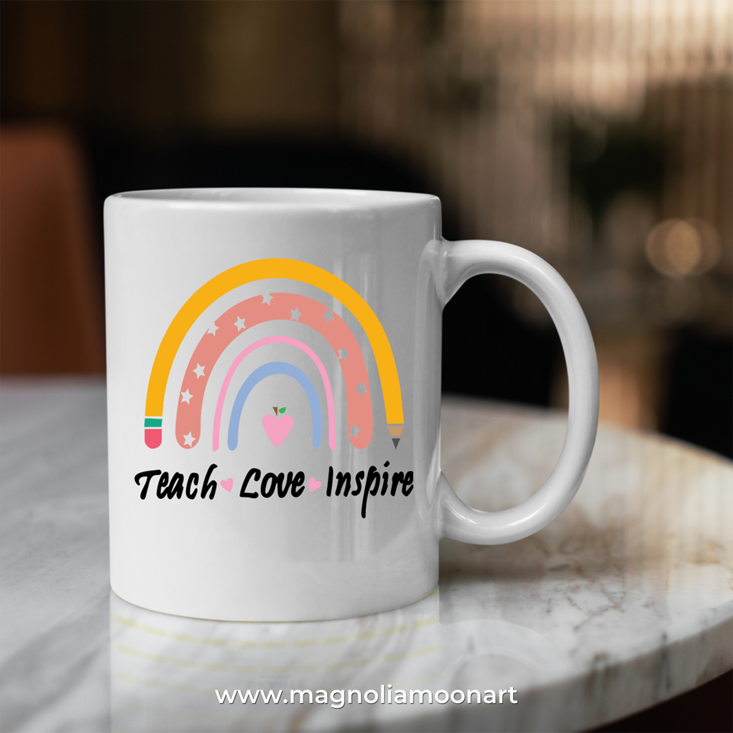 Teach Love Inspire SVG