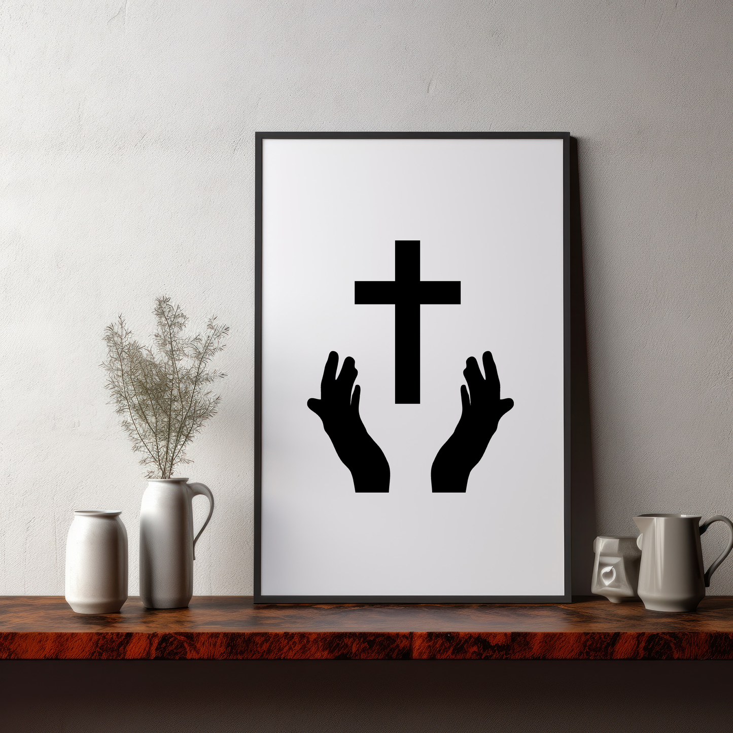 Praying Hands SVG