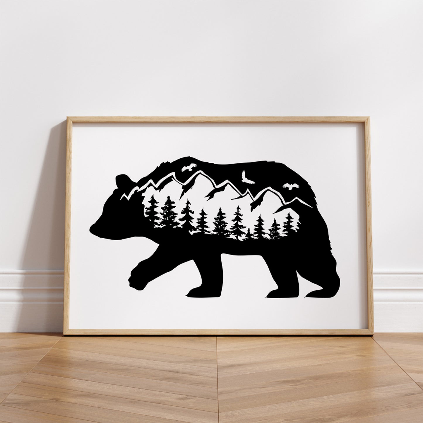 Bear Forest SVG