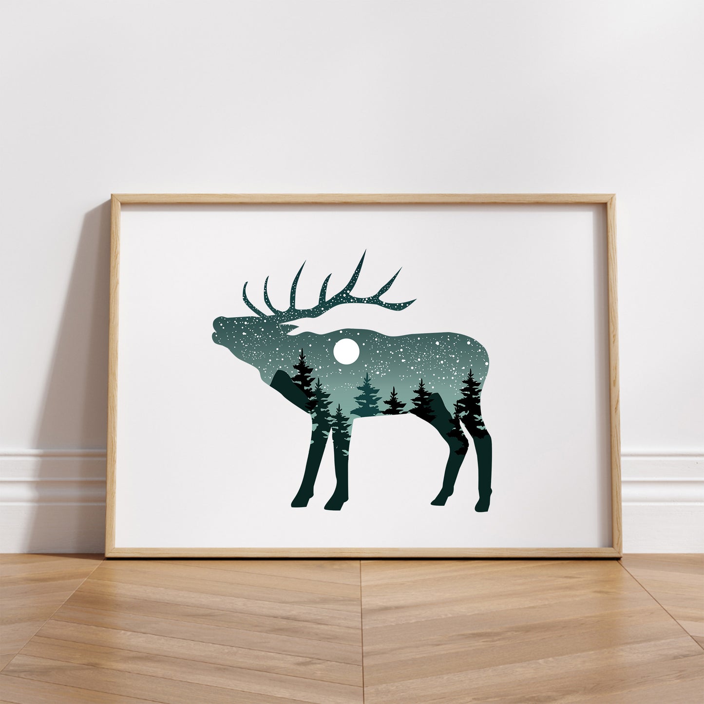 Galaxy Elk PNG
