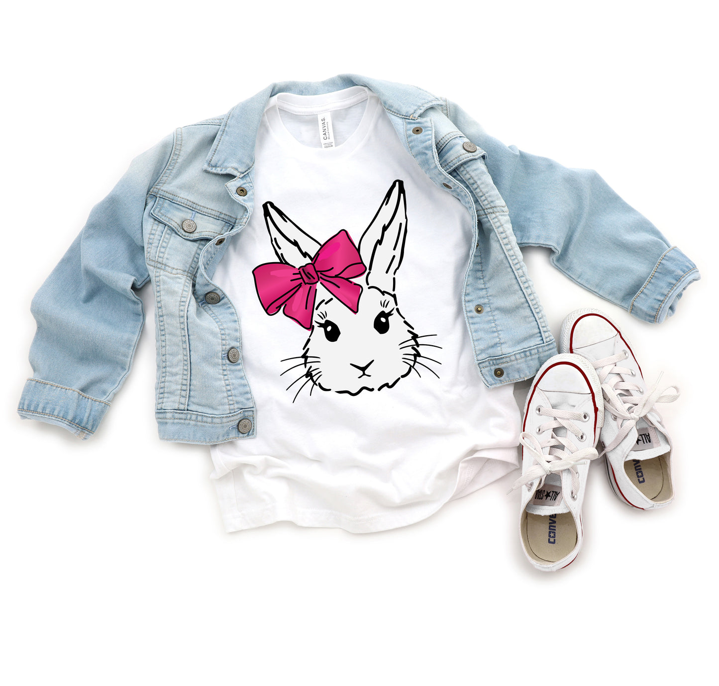 Bunny with a Bow PNG