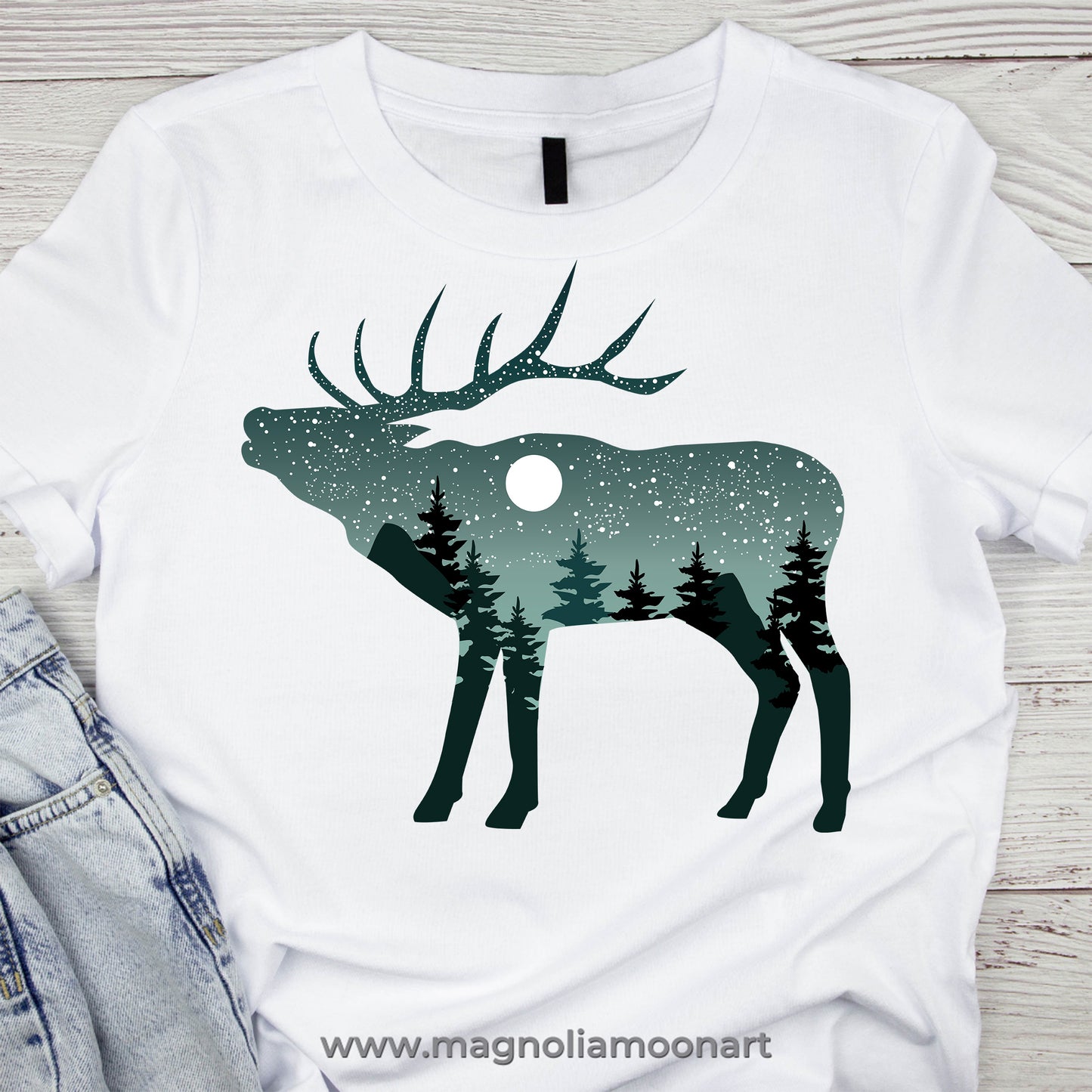 Galaxy Elk PNG