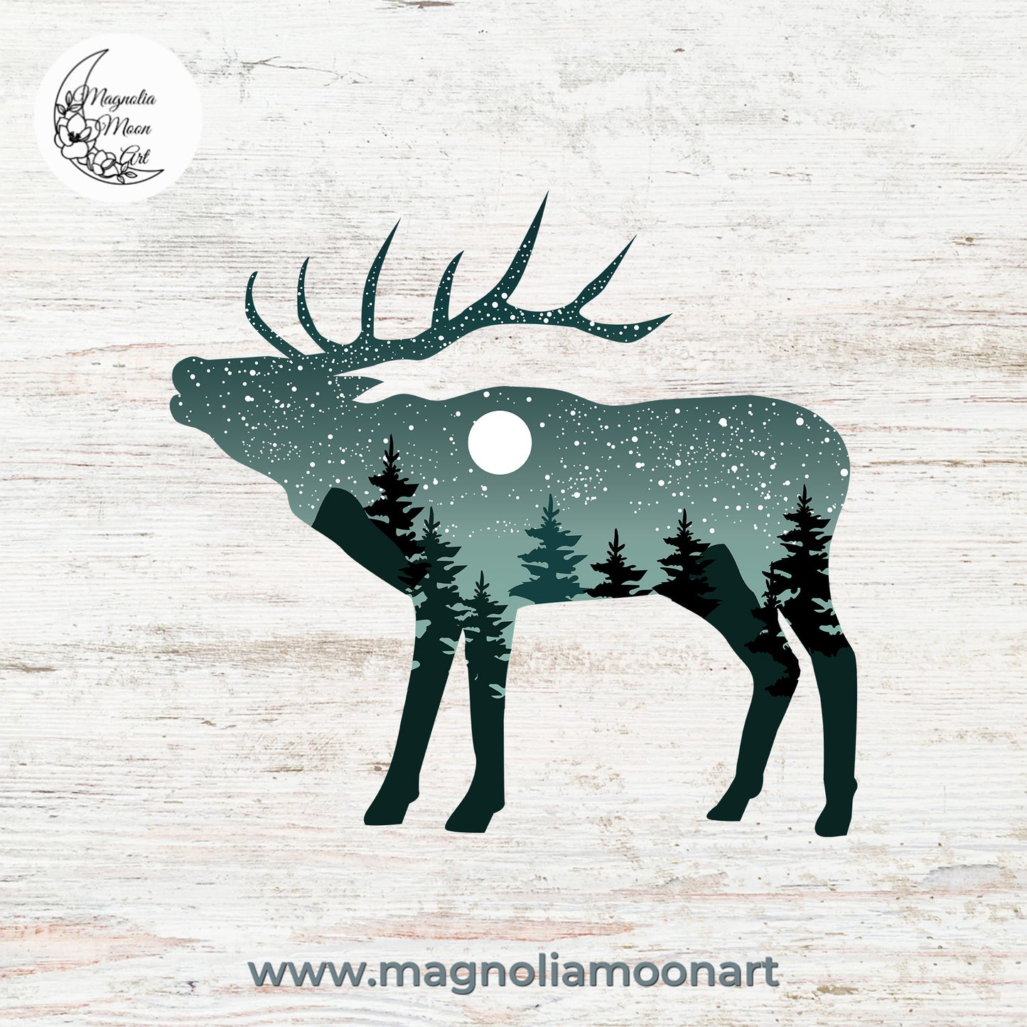 Galaxy Elk PNG