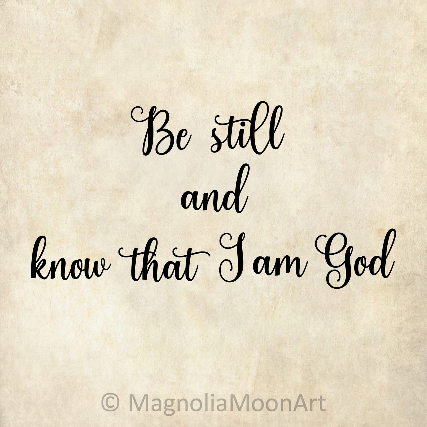 Be still SVG