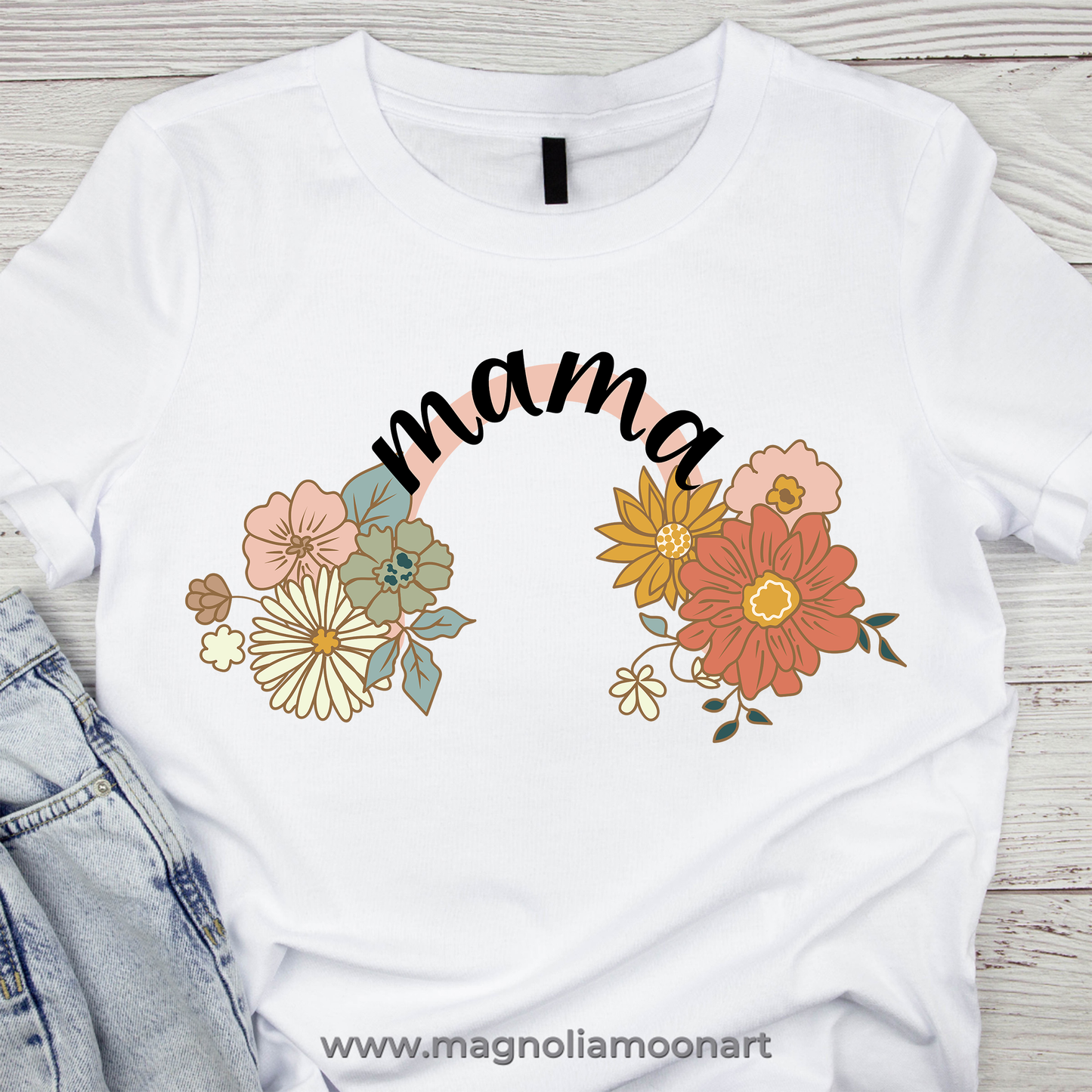 Floral Mama PNG