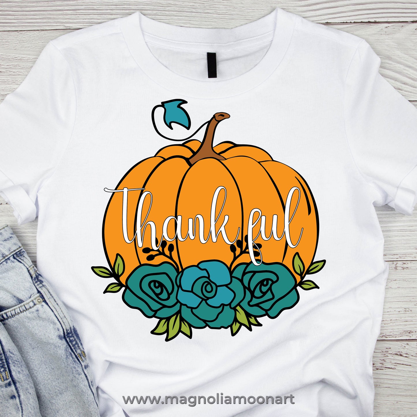 Thankful Pumpkin PNG