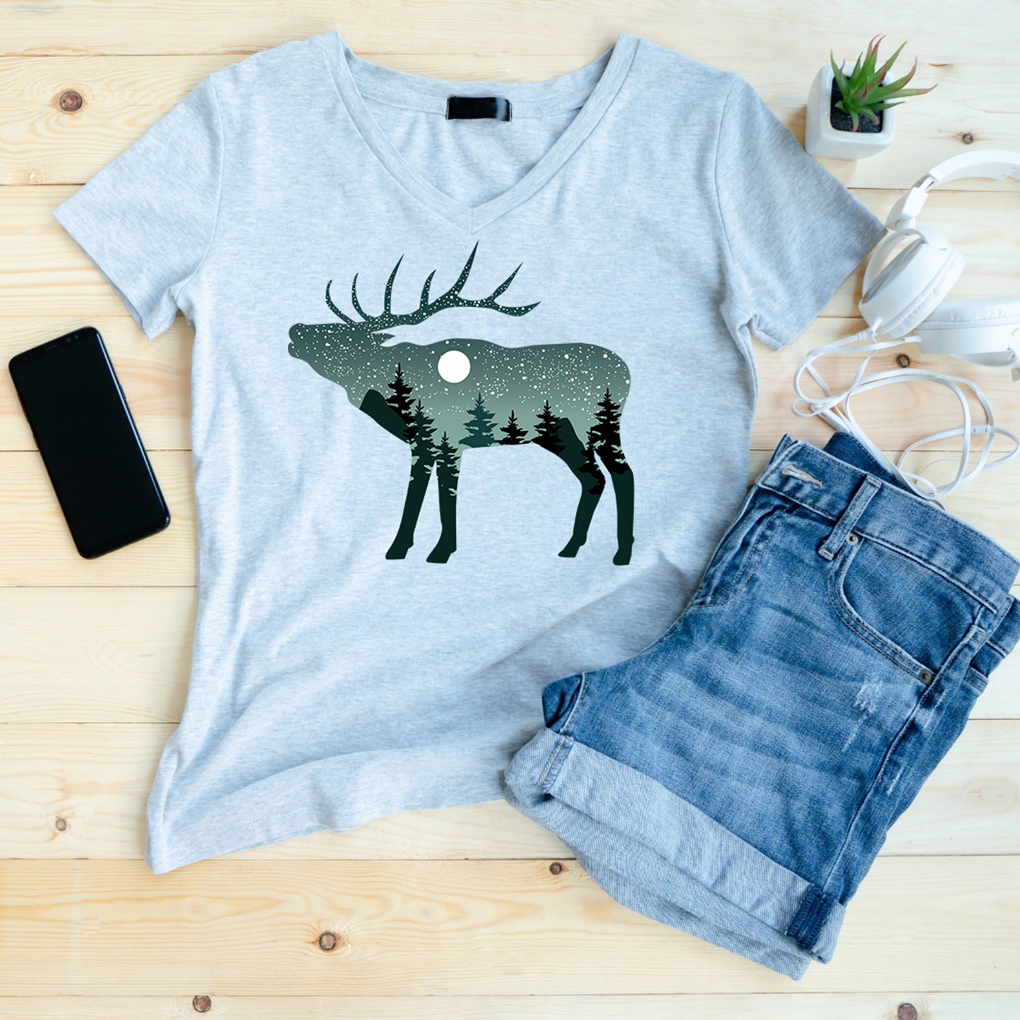 Galaxy Elk PNG