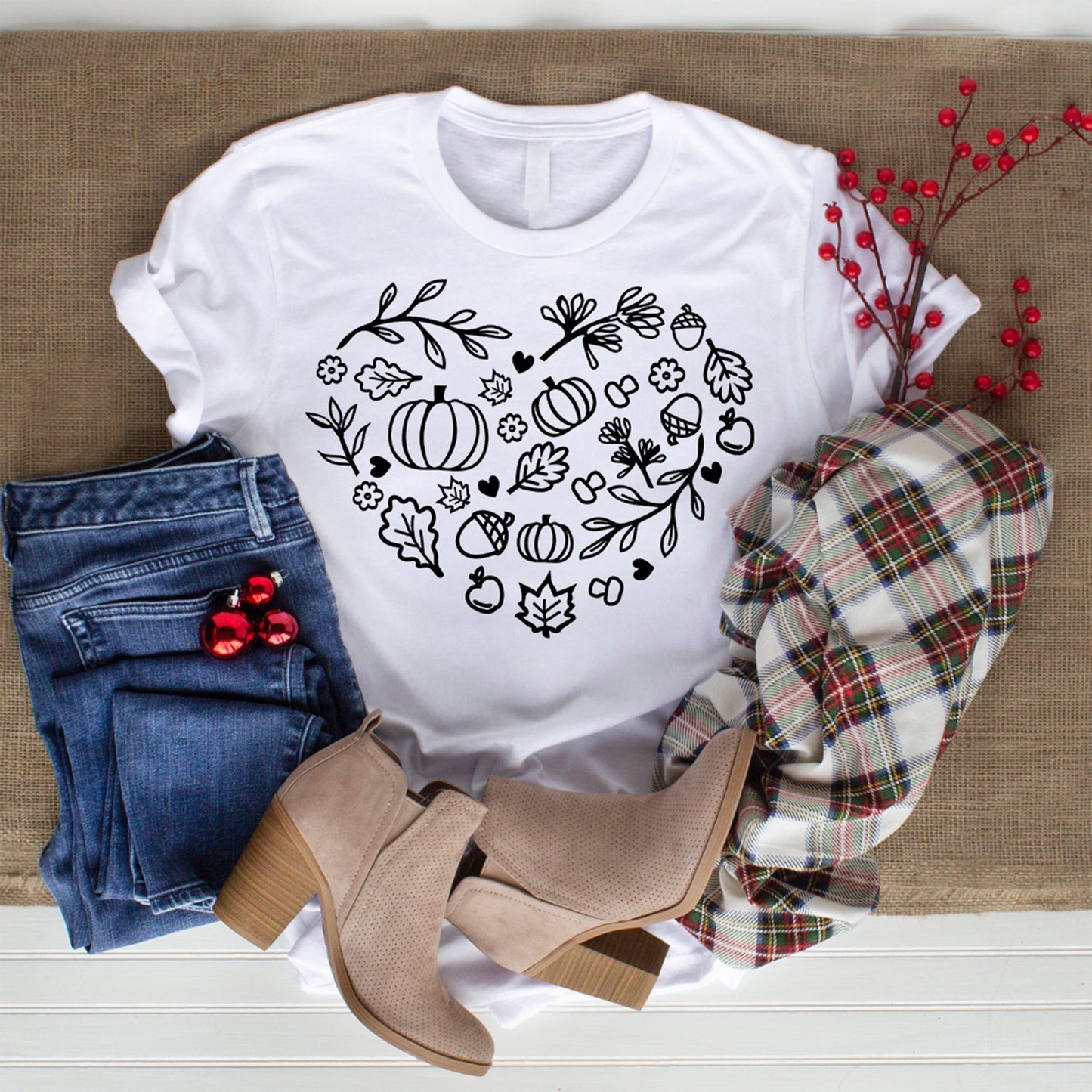 Fall Heart SVG