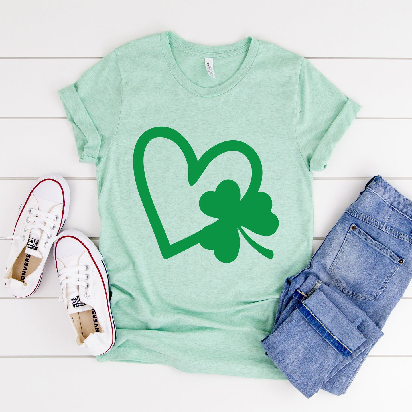 Shamrock Heart SVG