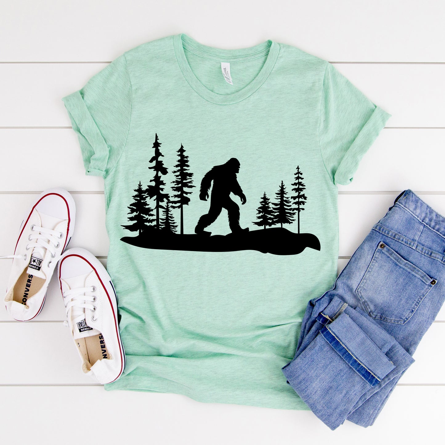 Big Foot in the Woods SVG