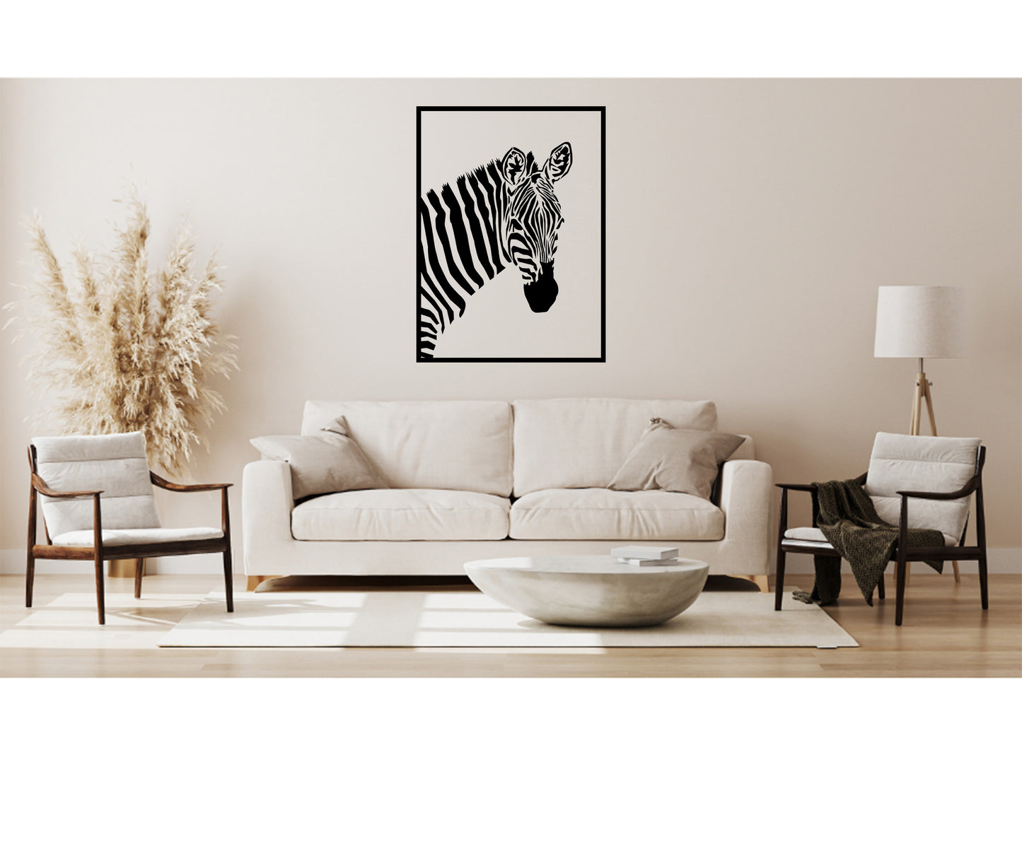 Zebra Framed SVG
