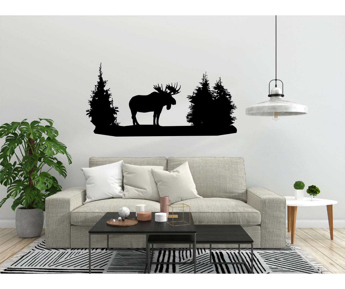 Moose and Trees SVG