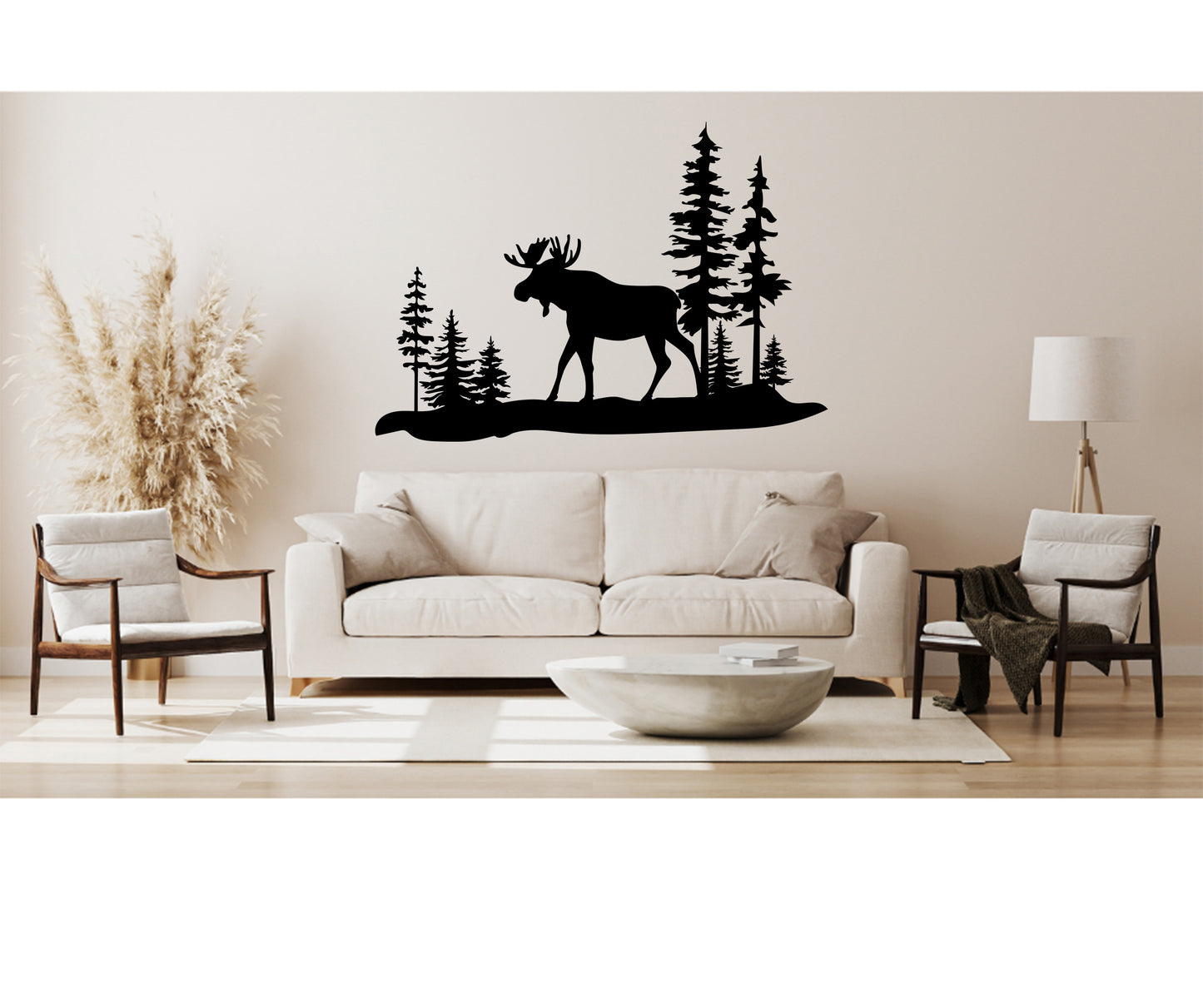 Moose in the Woods SVG