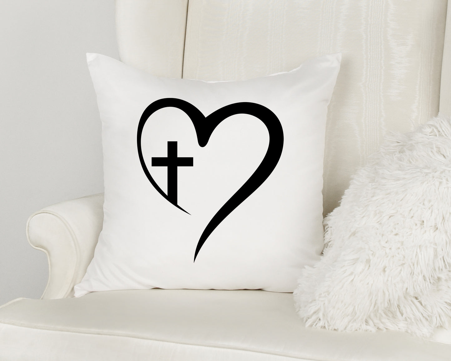 Heart Cross SVG
