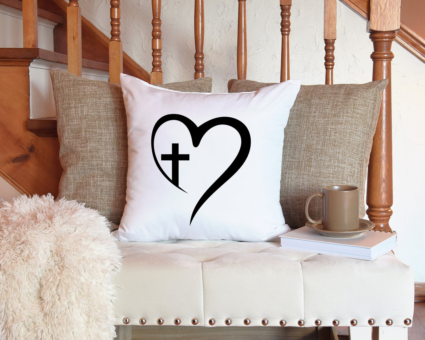 Heart Cross SVG