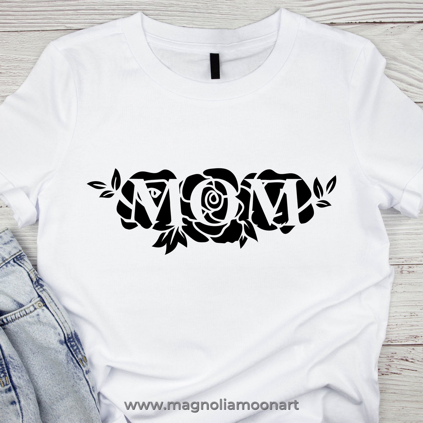 Mom Floral SVG