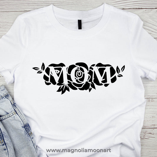 Mom Floral SVG