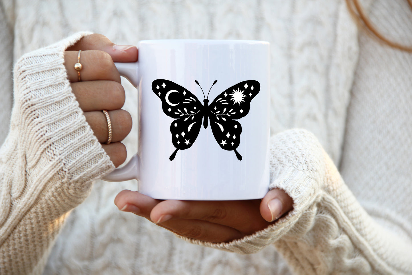 Celestial Butterfly SVG