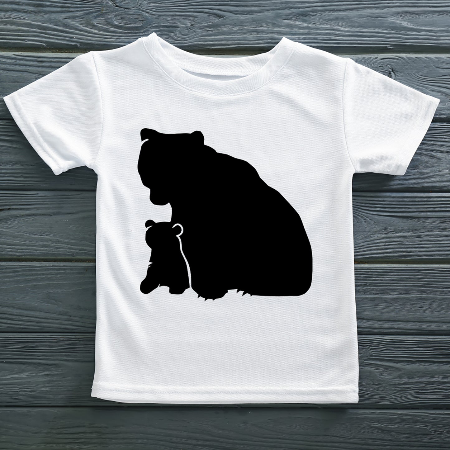 Mama Bear and Baby Bear SVG