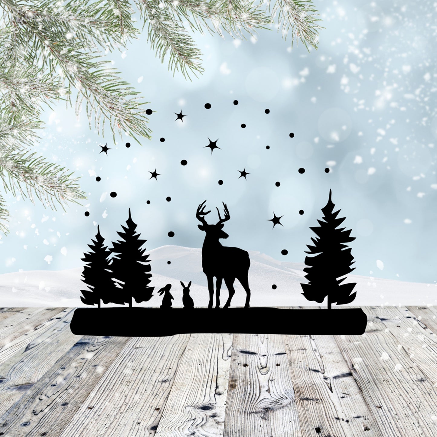 Christmas Deer Bundle SVG