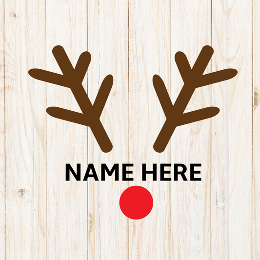 Reindeer Frame SVG