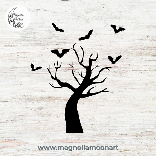 Scary Tree SVG