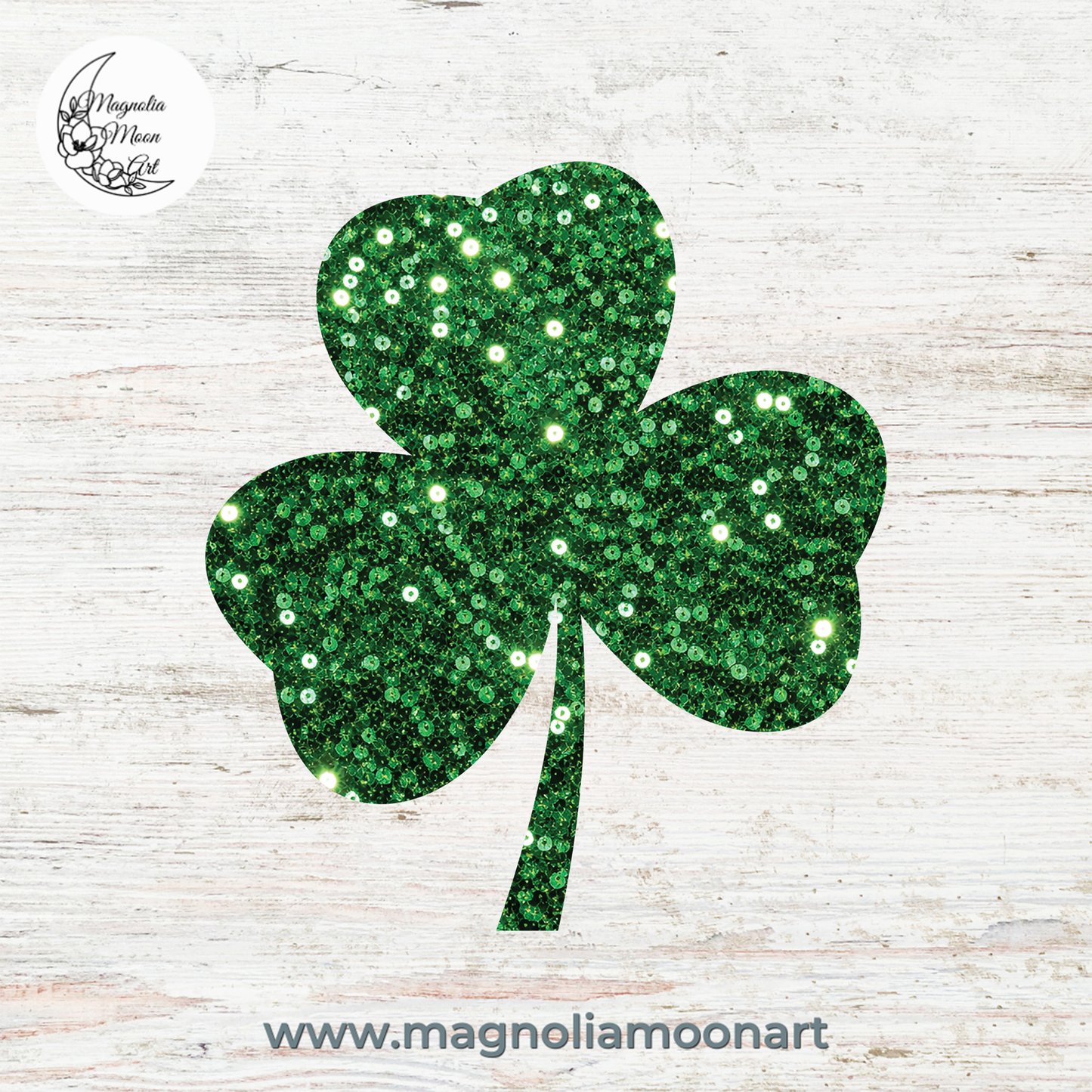 Sequin Shamrock PNG