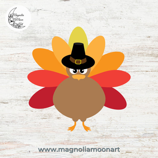 Thanksgiving Turkey SVG
