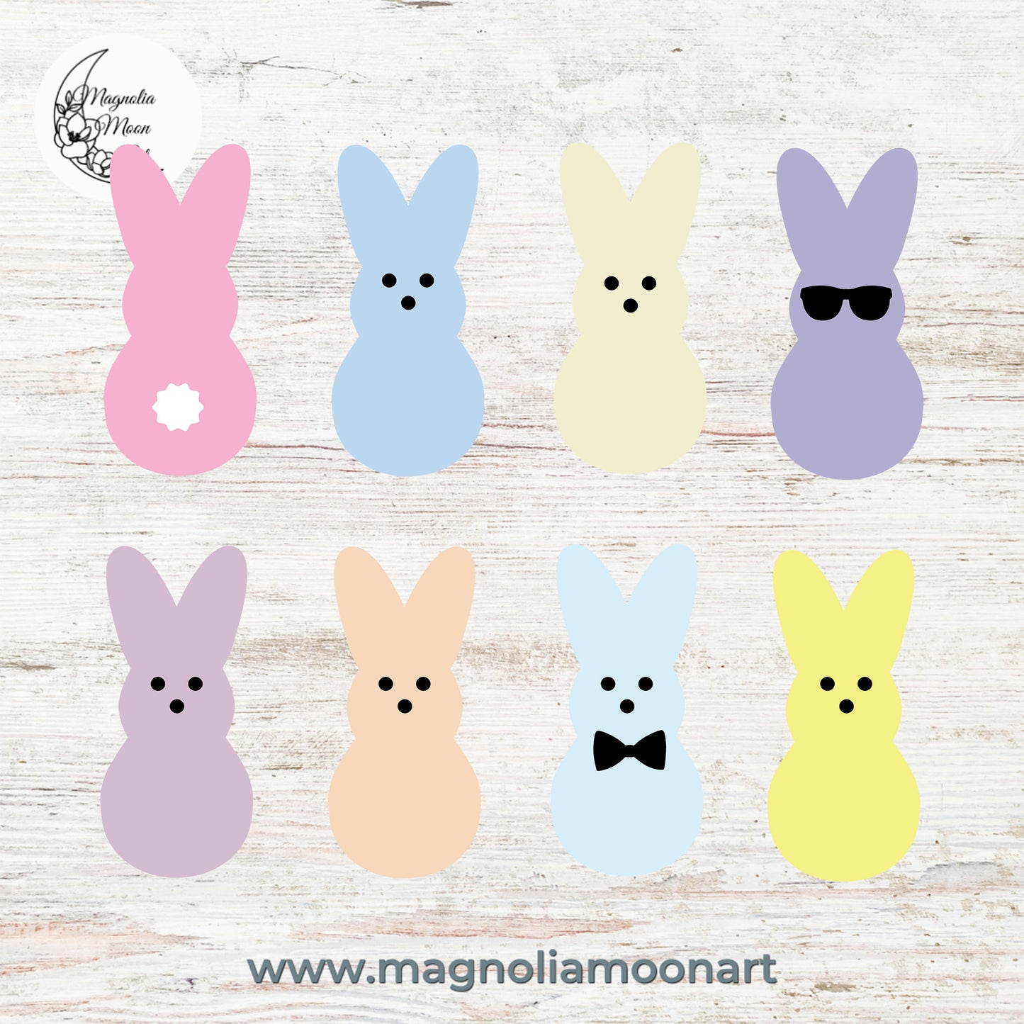 Marshmallow Bunnies SVG