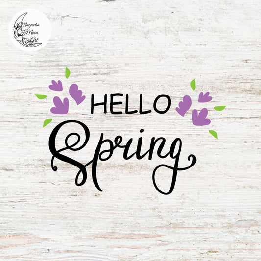 Hello Spring SVG