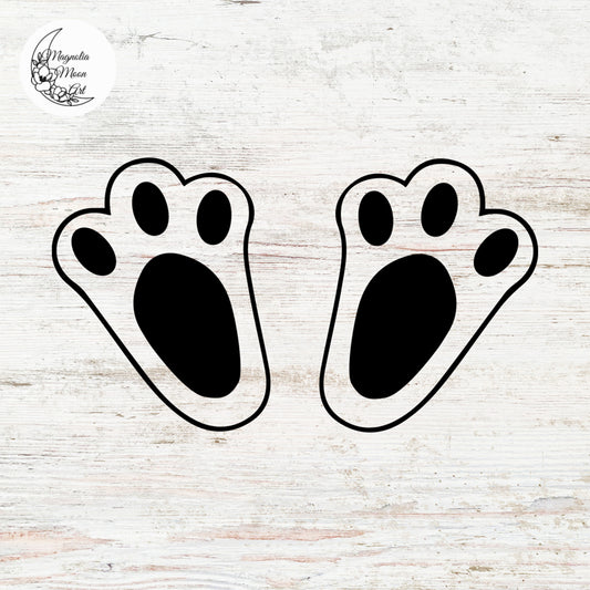 Bunny Feet SVG