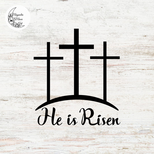 He is Risen SVG