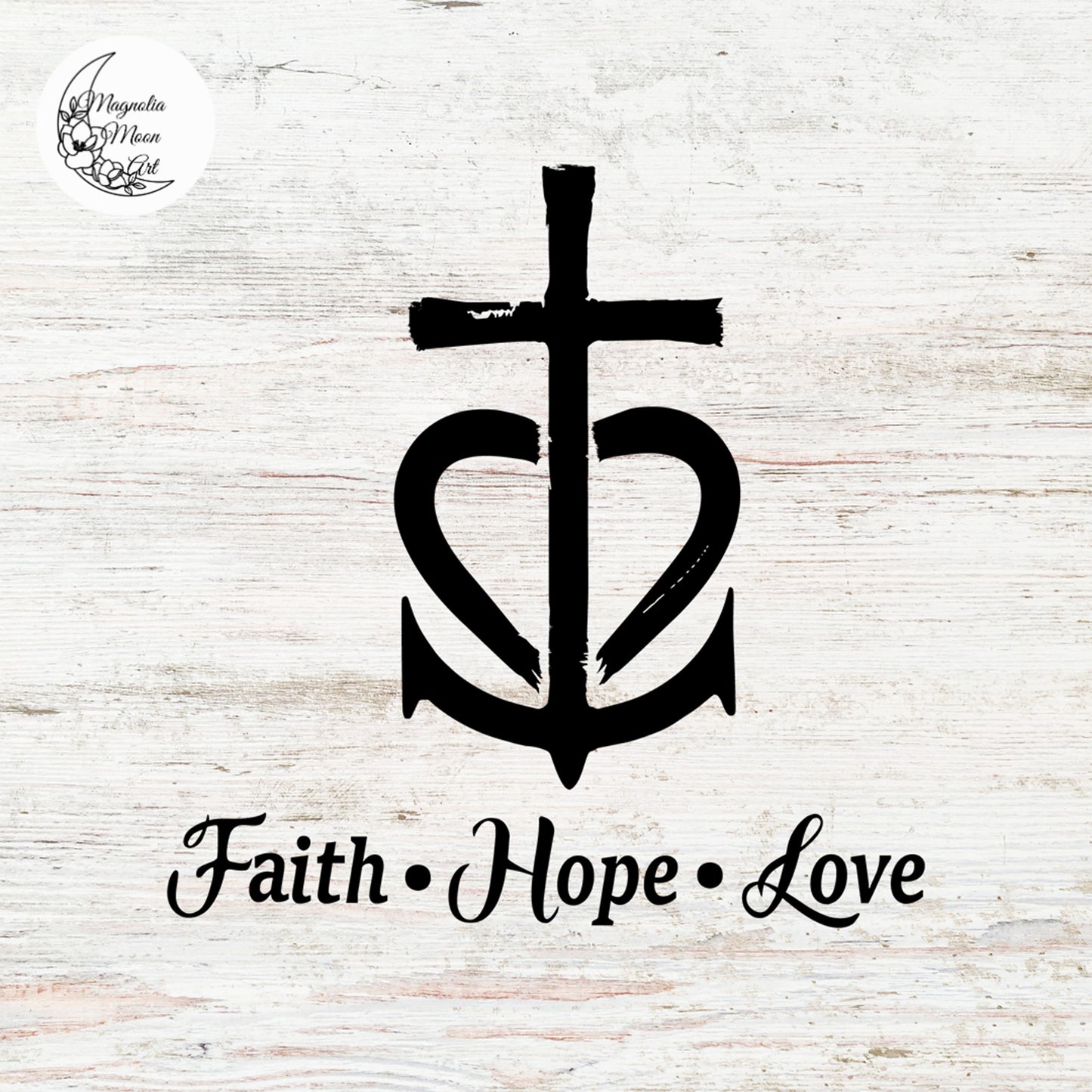 Faith Hope Love SVG